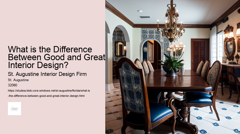 What is the Difference Between Good and Great Interior Design? 